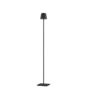 Go Long gulvlampe fra Top-light i sort, høj slank model