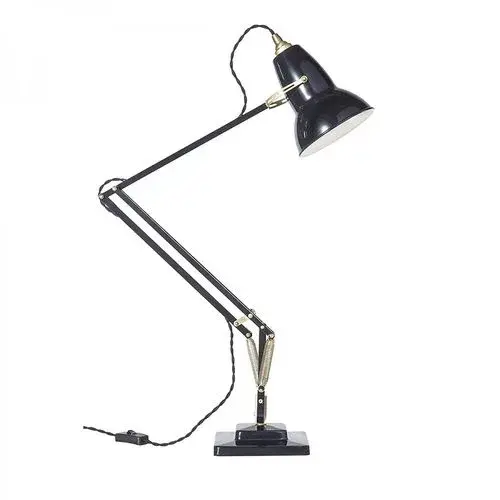 Original 1227 Anglepoise bordlampe i messing med synlige fjedre