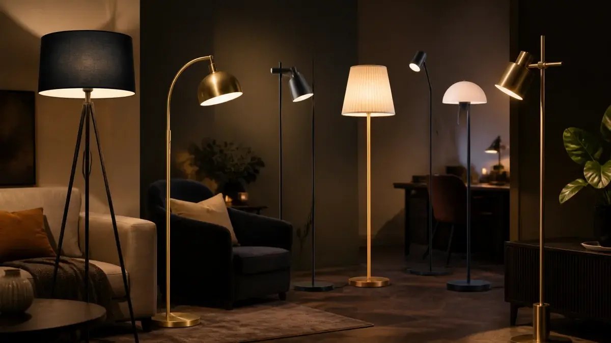 Bedste gulvlampe i 2026: test og købsguide