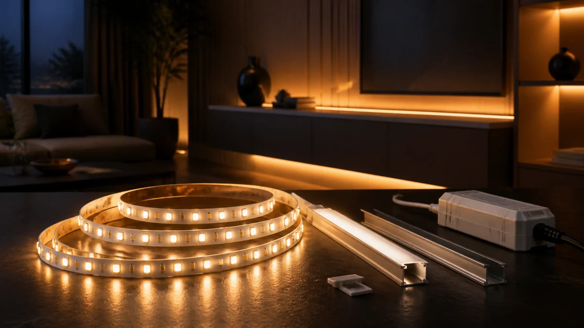 Bedste led strip i 2026: guide til indirekte lys