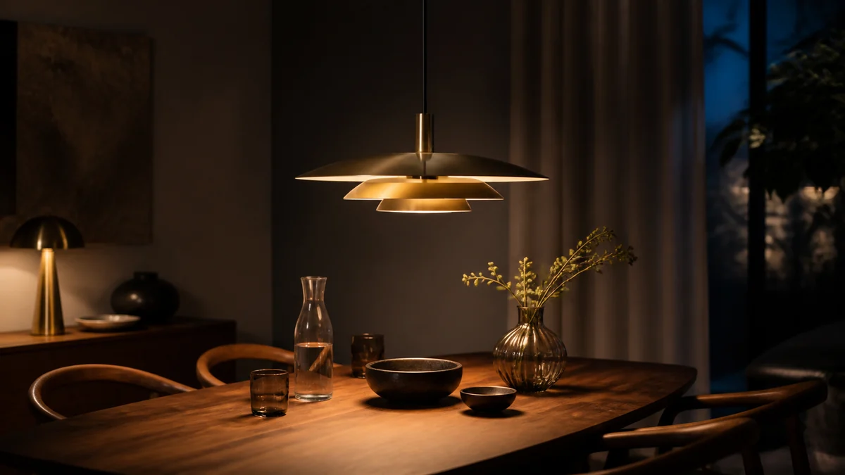 Bedste spisebordslampe i 2026: pendel over bordet